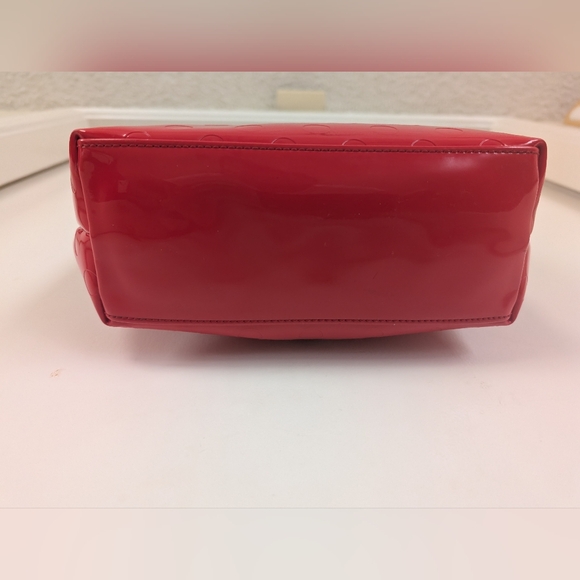 Kate Spade Camellia Street Polyvinyl Shiny Red Tote bag - Picture 7 of 14